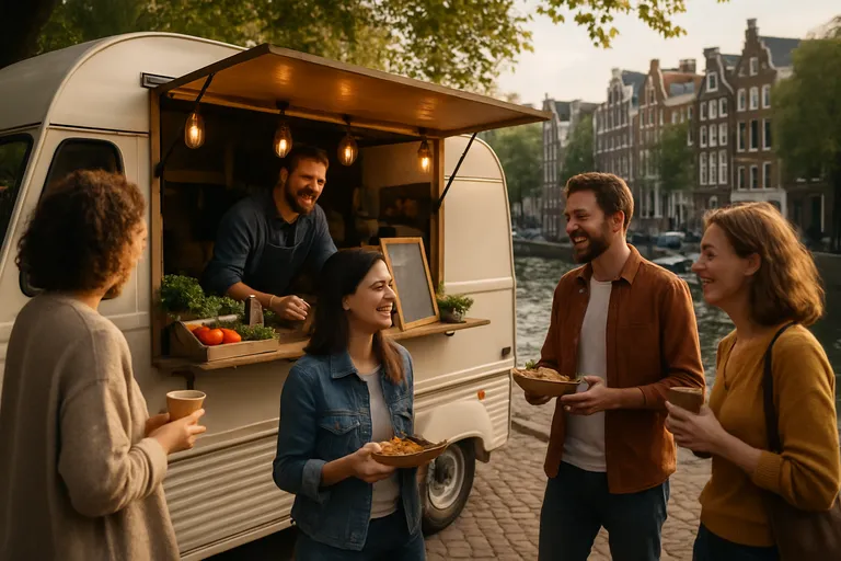 Foodtruck huren in Amsterdam: gezellig en smaakvol op iedere locatie
